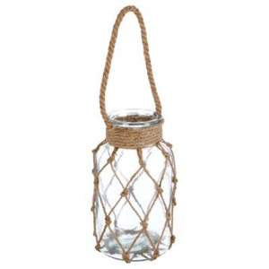 Glass Rope Lantern nationwide delivery www.lilybloom.ie