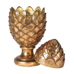 Gold Artichoke Jar nationwide delivery www.lilybloom.ie