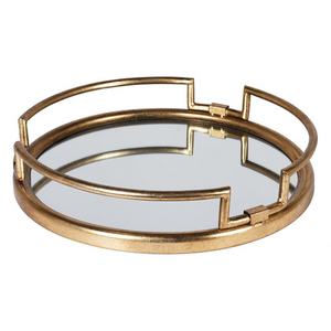 Gold Frame Mirror Tray nationwide delivery www.lilybloom.ie