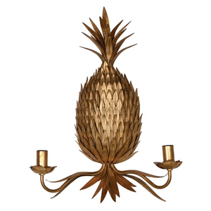 Golden Pineapple Wall Scone nationwide delivery www.lilybloom.ie