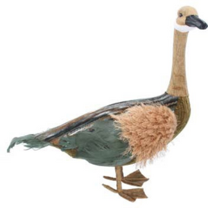Green mixed fabric feather goose  Christmas Decoration nationwide delivery www.lilybloom.ie