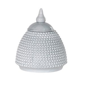 Grey Domed Bobble Jar nationwide delivery www.lilybloom.ie