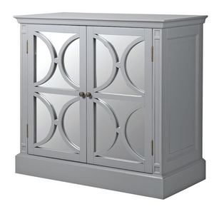 Grey Hamptons 2 Drawer Cupboard nationwide delivery www.lilybloom.ie