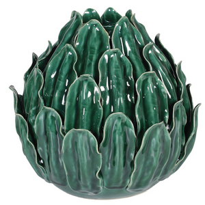 _Hand Made Green Artichoke Ceramic Vase nationwide delivery www.lilybloom.ie