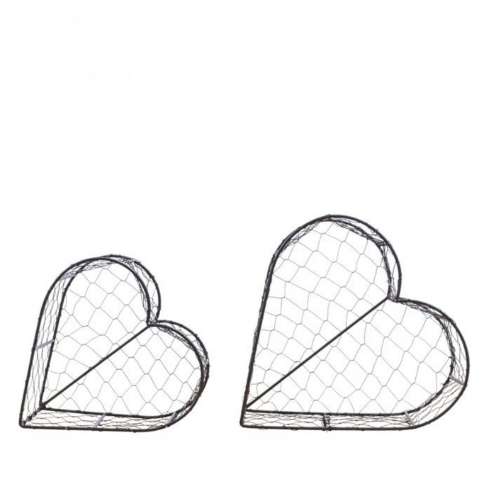 Heart Baskets - set of 2
