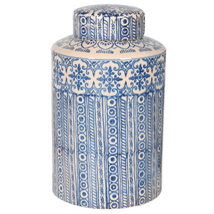 Large Blue and White Lisbon Ginger Jar nationwide delivery www.lilybloom.ie