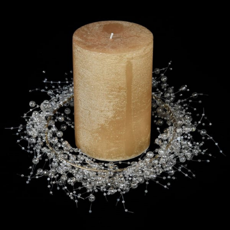Pearl candle rings discount