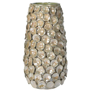 Large Handmade Textured Petal Vase nationwide delivery www.lilybloom.ie