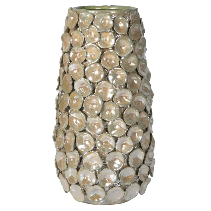 Large Handmade Textured Petal Vase