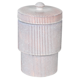 Large Stripe Lidded Jar nationwide delivery www.lilybloom.ie