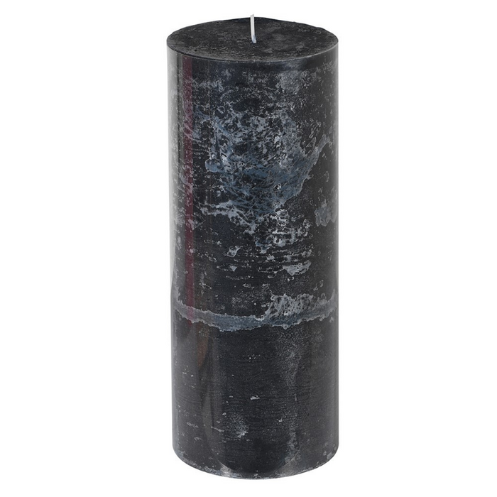 Large Violet and Sandlewood Pillar Candle