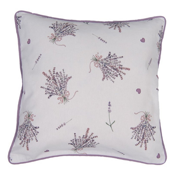 Lavender Print cushion cover