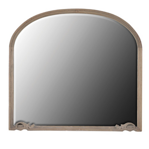 Longleaf Arch Top Overmantle Mirror nationwide delivery www.lilybloom.ie