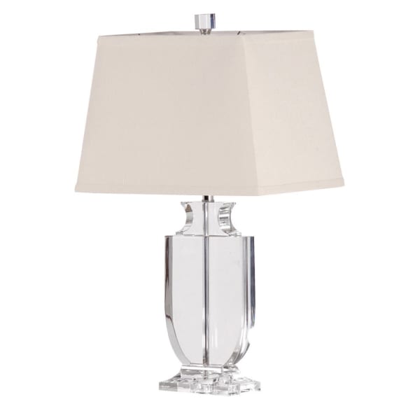 Crystal Urn Lamp with Shade