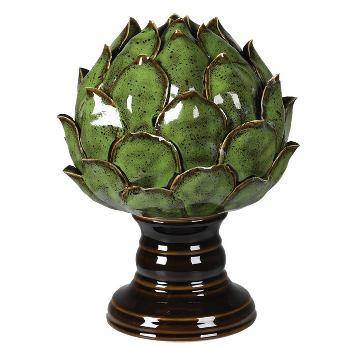 Medium Green Artichoke On Base