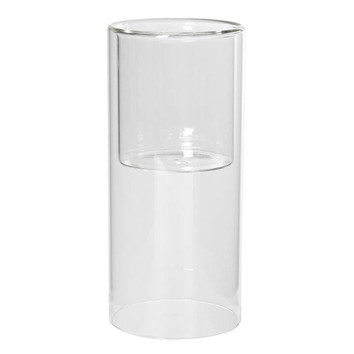 Medium Cylinder Glass Candle Holder