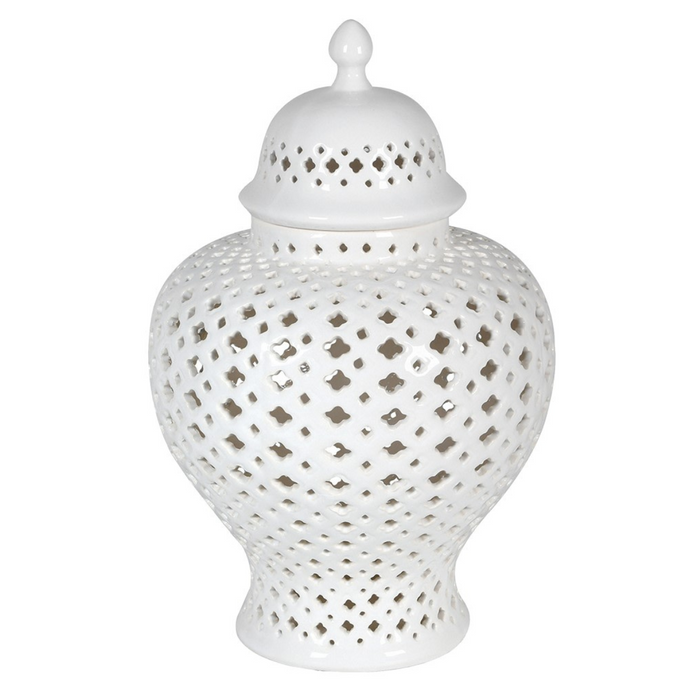 Medium Pierced Ginger Jar
