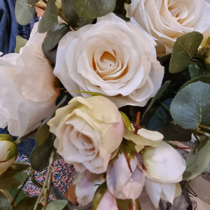 Mothers Day Rose arrangement faux flowers nationwide delivery www.lilybloom.ie