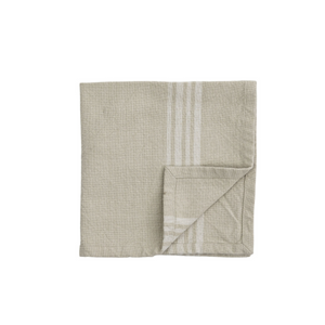 Natural Stipe Napkin 4 pack nationwide delivery www.lilybloom.ie