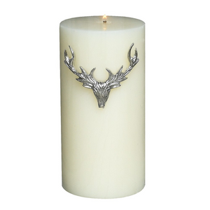 Nickel Stag Candle Pin nationwide delivery www.lilybloom.ie
