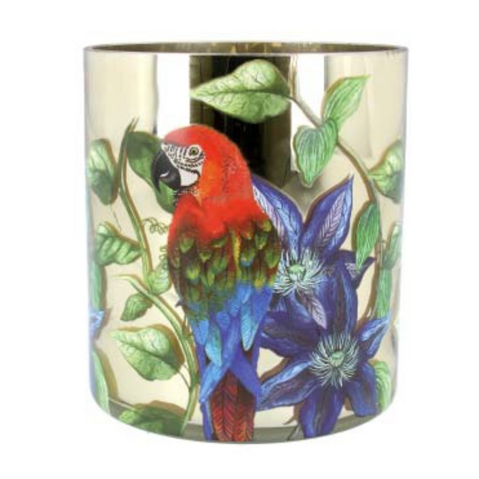 Parrot Flower Glass Nite Lite Large