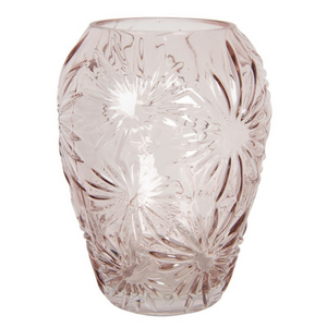 Pink Round Vase delivery nationwide www.lilybloom.ie