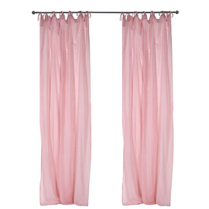 Pink Voile Curtain nationwide delivery www.lilybloom.ie