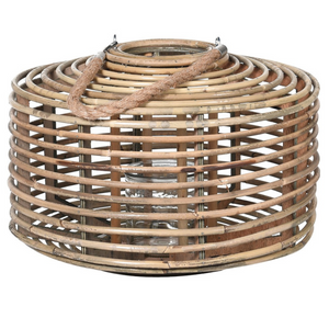 _Rattan Candle Holder with Rope nationwide delivery www.lilybloom.ie