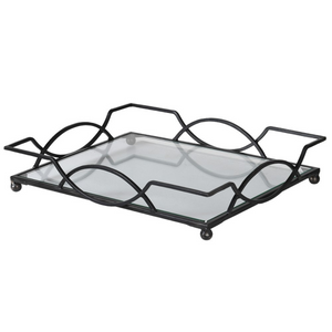 Rectangular Glass Tray nationwide delivery www.lilybloom.ie