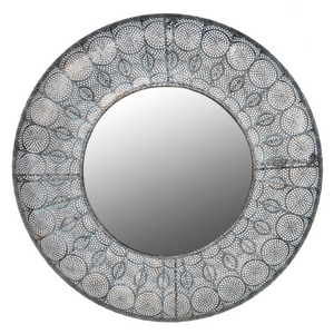 Round Metal Wall Mirror nationwide delivery www.lilybloom.ie
