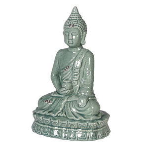 Sage Ceramic Buddha nationwide delivery www.lilybloom.ie