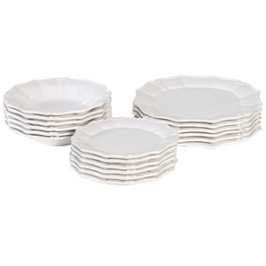 18 piece scroll dinner service nationwide delivery www.lilybloom.ie