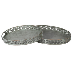 Set of 2 Fern Oval Trays nationwide delivery www.lilybloom.ie (4)