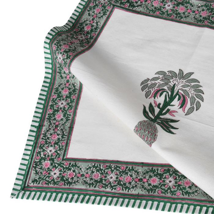 Set of 4 Cotton Pineapple Napkins