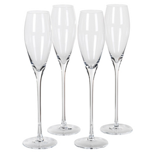 Set of 4 Crystal Champagne Glasses nationwide delivery www.lilybloom.ie (1)