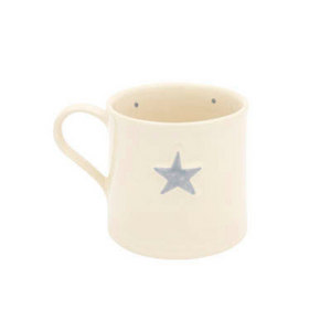 Shaker Grey Star 250ml Mug nationwide delivery www.lilybloom.ie