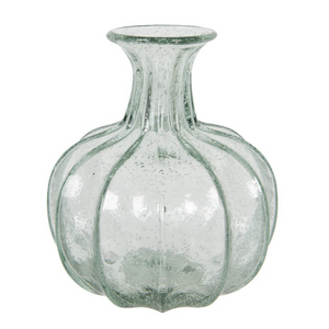 Short Green round vase nationwide delivery www.lilybloom.ie
