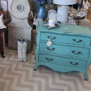 Small Blue 3 Drawer Chest nationwide delivery www.lilybloom.ie