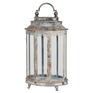Small Oval Metal Lantern nationwide delivery www.lilybloom.ie