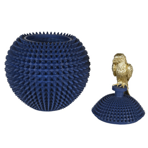 Small Parrot Blue Jackfruit Jar