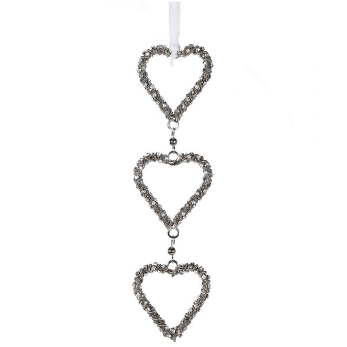 Three Heart Hanging Decoration