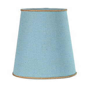 Turquoise Linen Shade, with Gold Inside nationwide delivery www.lilybloom.ie