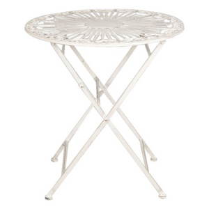 White Bistro Patio set delivery nationwide www.lilybloom.ie