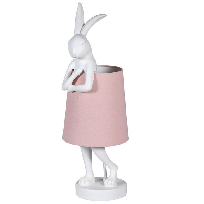 White Bunny Table Lamp