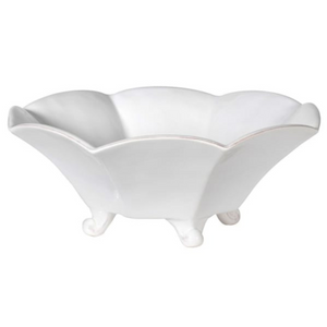_White Ceramic Footed Dish nationwide delivery www.lilybloom.ie