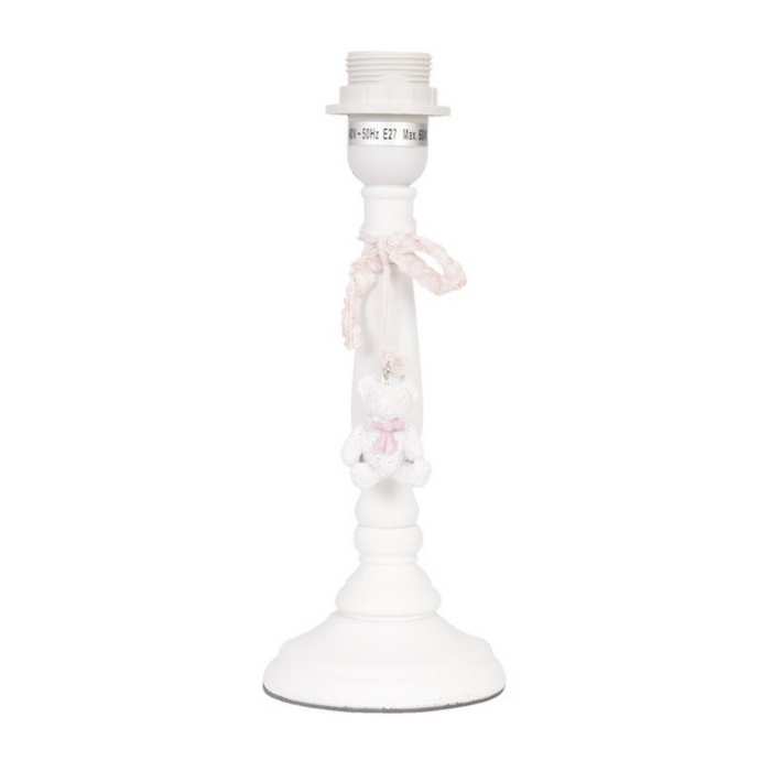 White Teddy Bear Lamp base