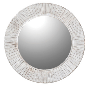 White Wash Round mirror nationwide delivery www.lilybloom