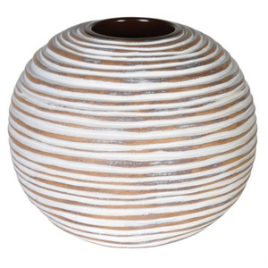 White Washed Candle Holder nationwide delivery www.lilybloom.ie