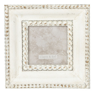 White Wooden Square Picture Frame nationwide delivery www.lilybloom.ie