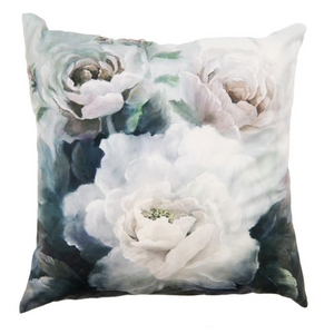 White and Pink Floral cushion cover nationwide delivery www.lilybloom.ie